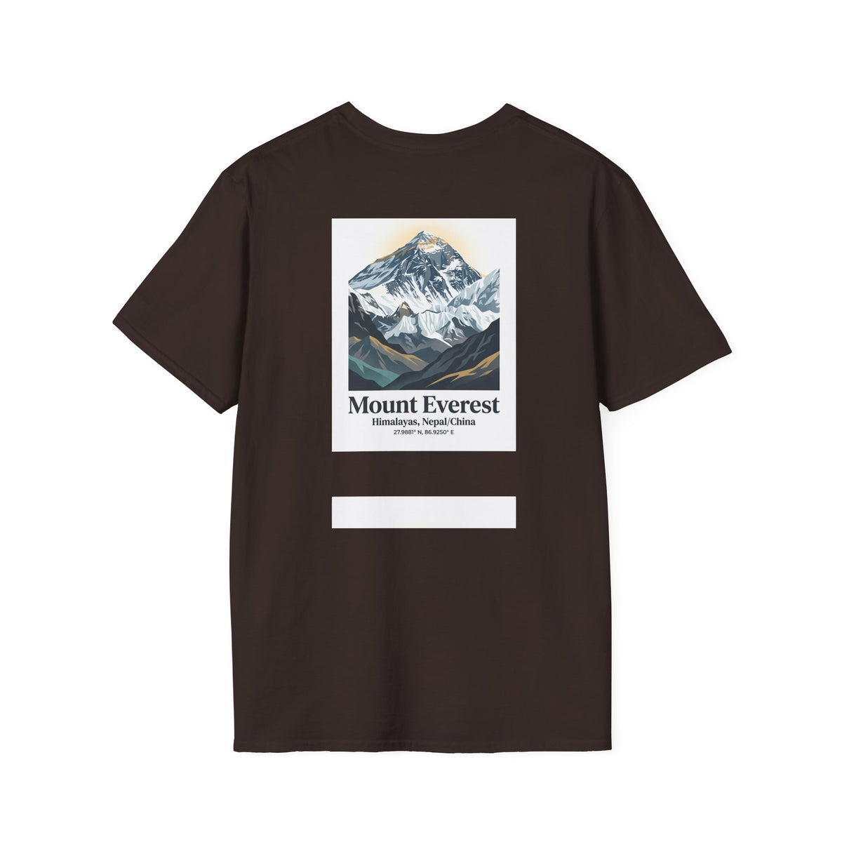 Mount Everest Graphic T-Shirt — Mountain Scenic Travel Tee