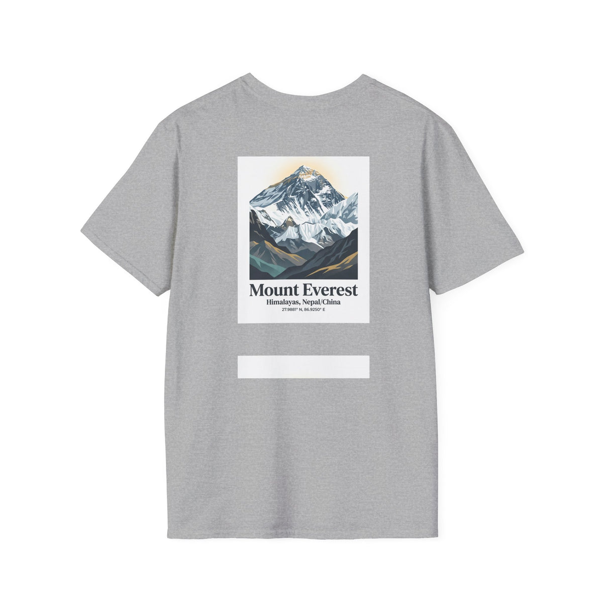 Mount Everest Graphic T-Shirt — Mountain Scenic Travel Tee