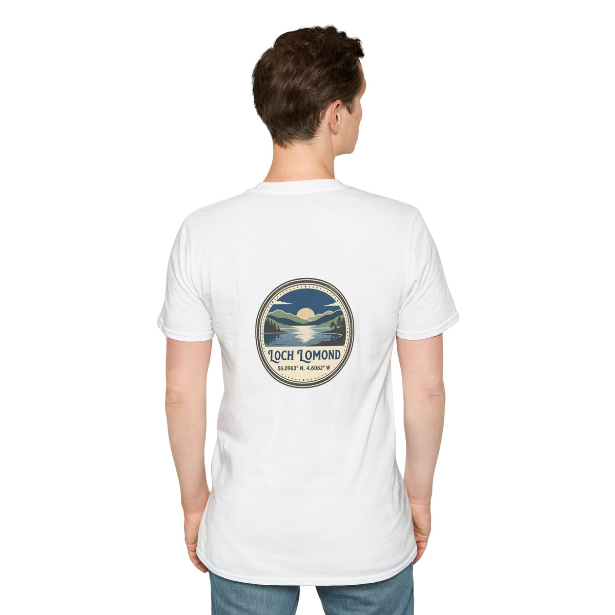 Loch Lomond and coordinates Circle Logo T-Shirt