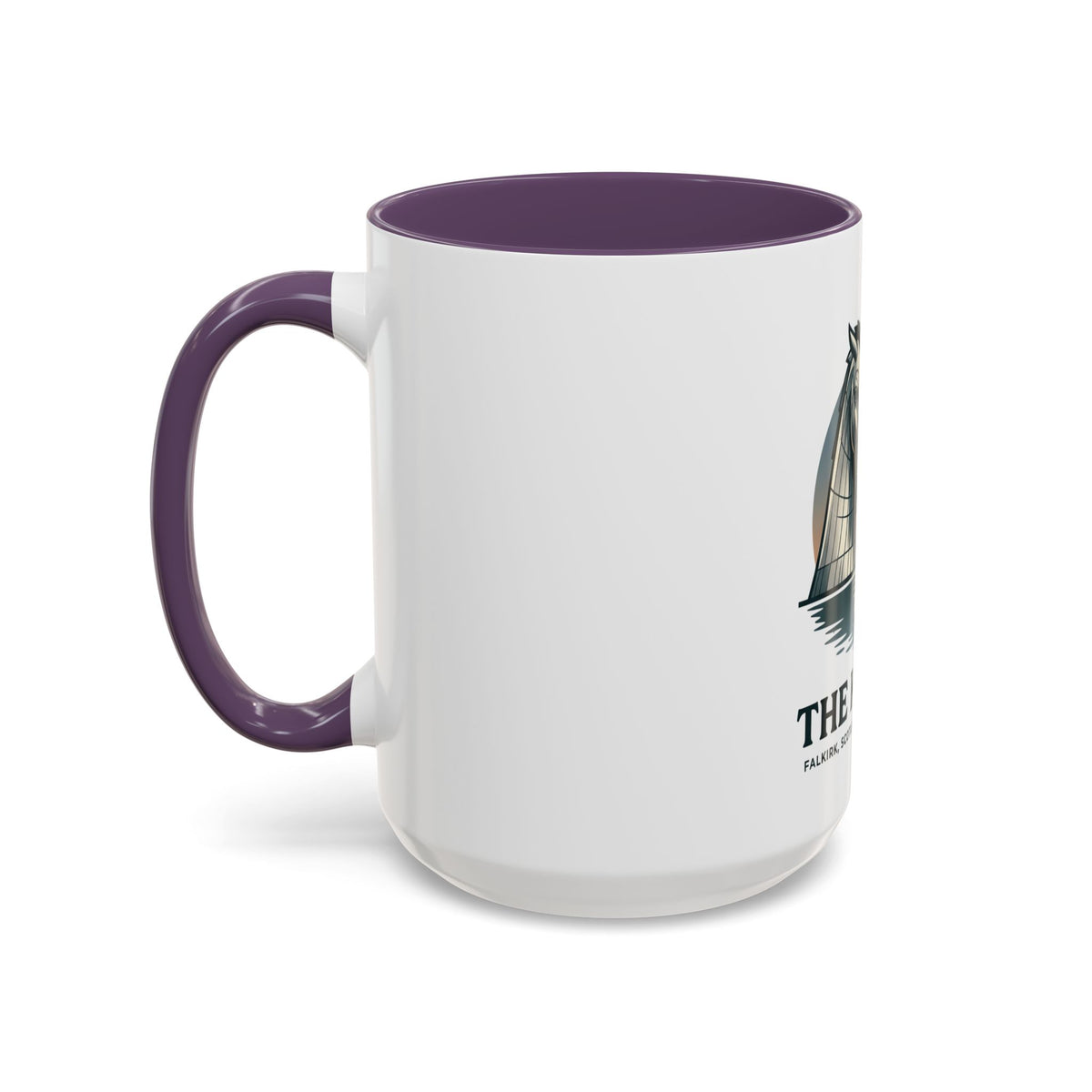 The Kelpies Coffee Mug — Scottish Landmark Accent Mug (11/15oz)