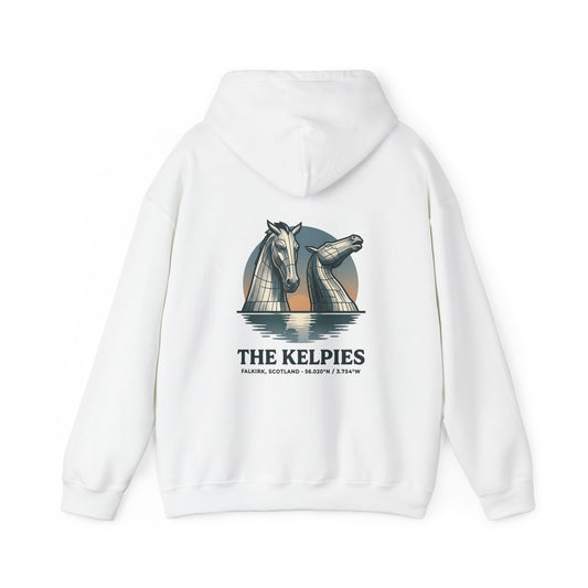 Hoodie - The Kelpies Scottish Myth Horse Graphic Hoodie