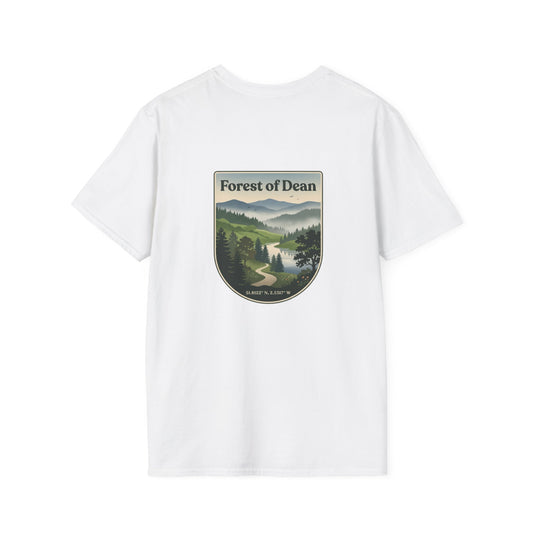 Forest of Dean UK T-shirt with Coordinates