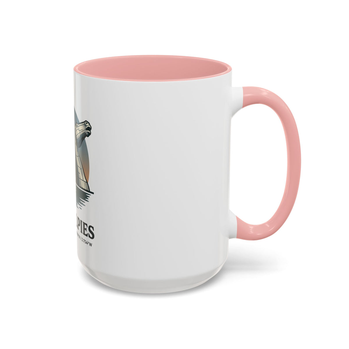 The Kelpies Coffee Mug — Scottish Landmark Accent Mug (11/15oz)