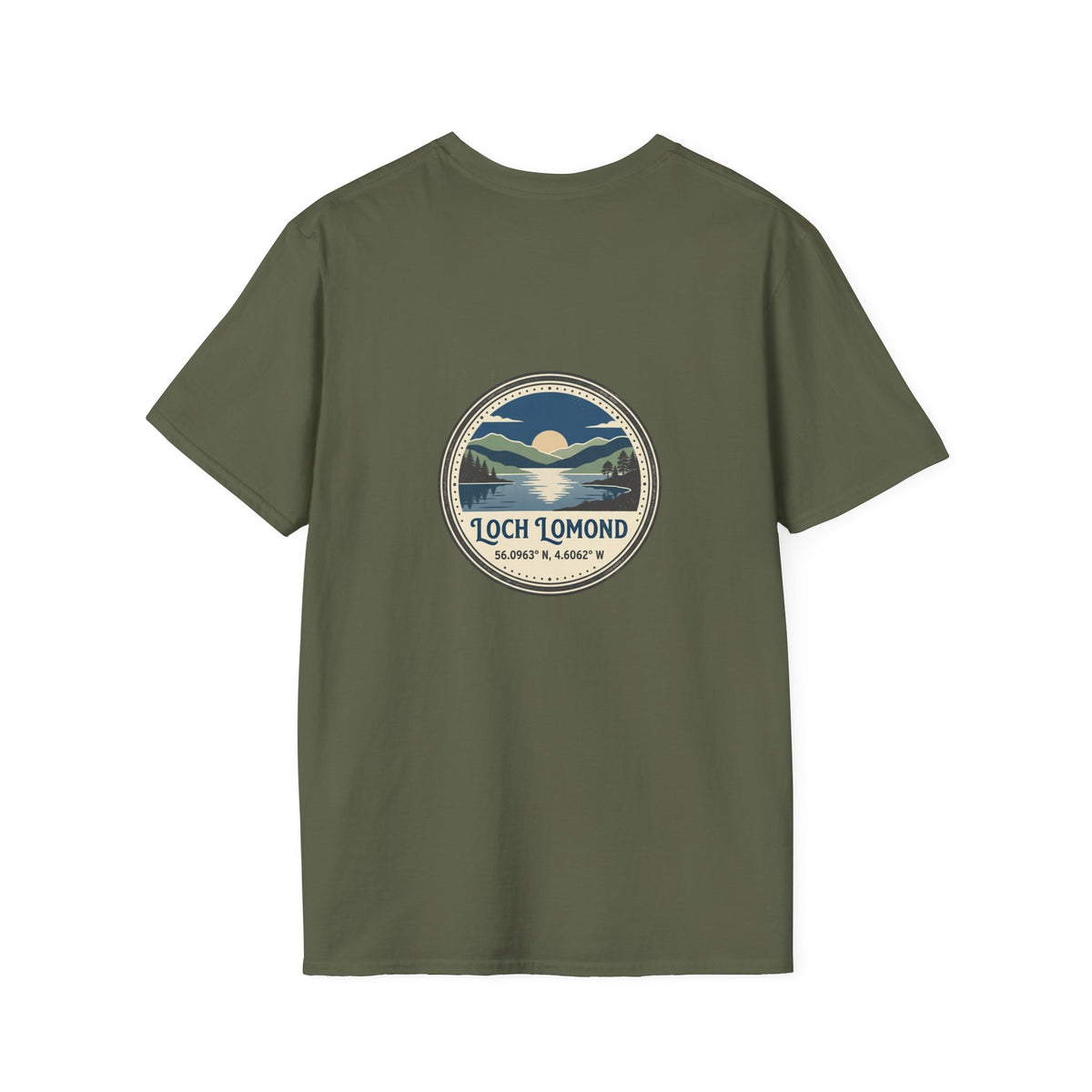 Loch Lomond and coordinates Circle Logo T-Shirt