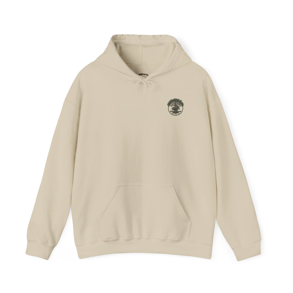 Dalgety Bay Scenic Hoodie — Retro Coastal Beach Graphic Hooded Sweatshirt