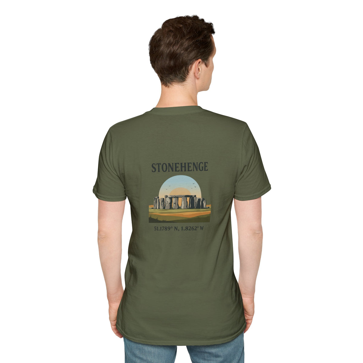 Stonehenge UK Pocket Tee — Vintage T-Shirt