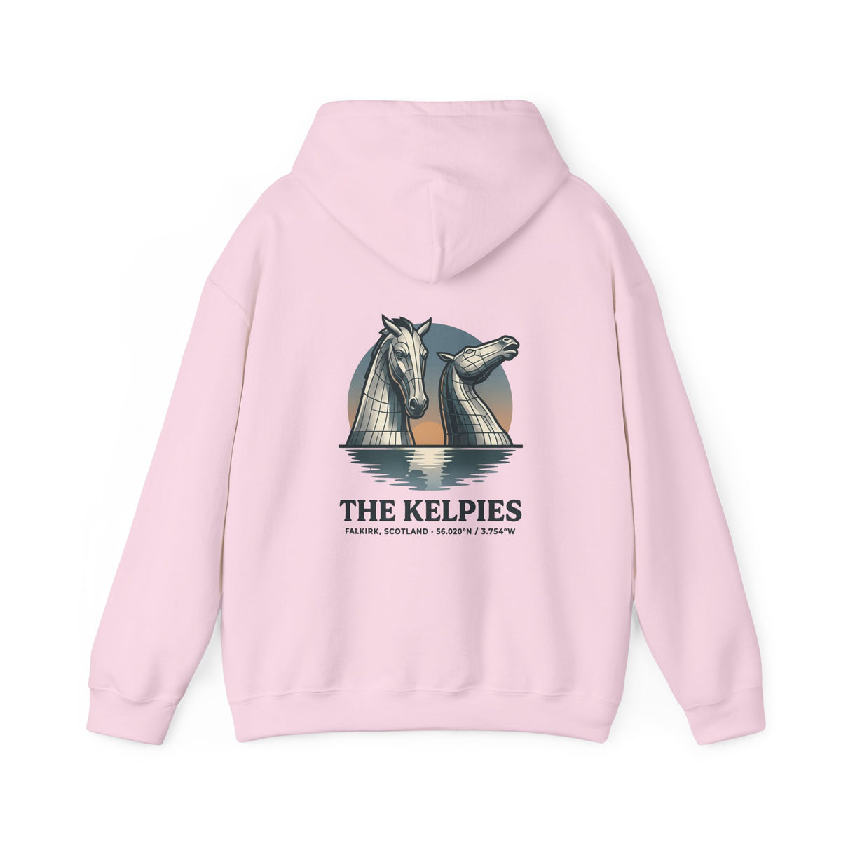 Hoodie - The Kelpies Scottish Myth Horse Graphic Hoodie