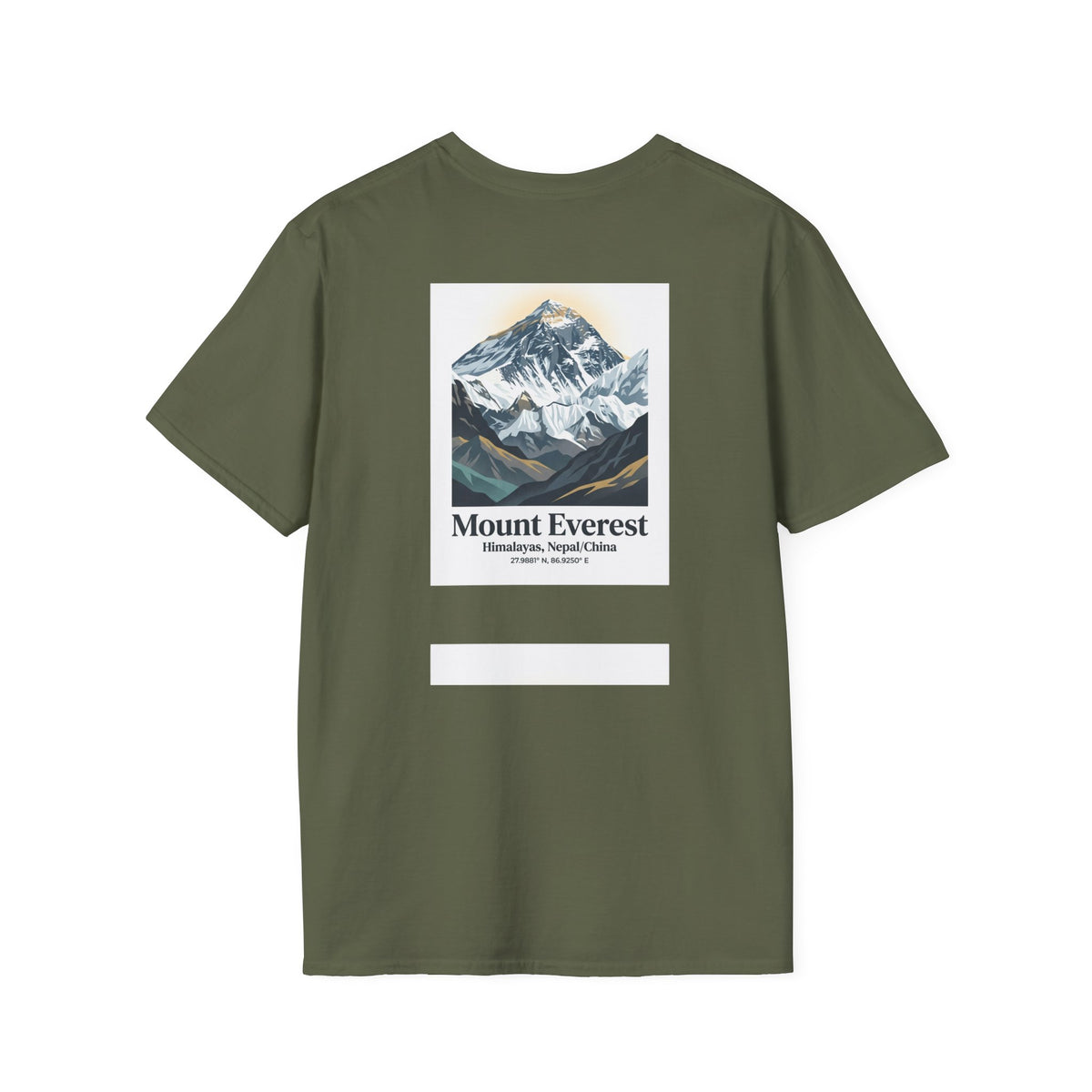 Mount Everest Graphic T-Shirt — Mountain Scenic Travel Tee