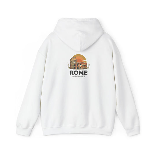 Rome Vintage Colosseum Hoodie — Retro Travel Sweatshirt