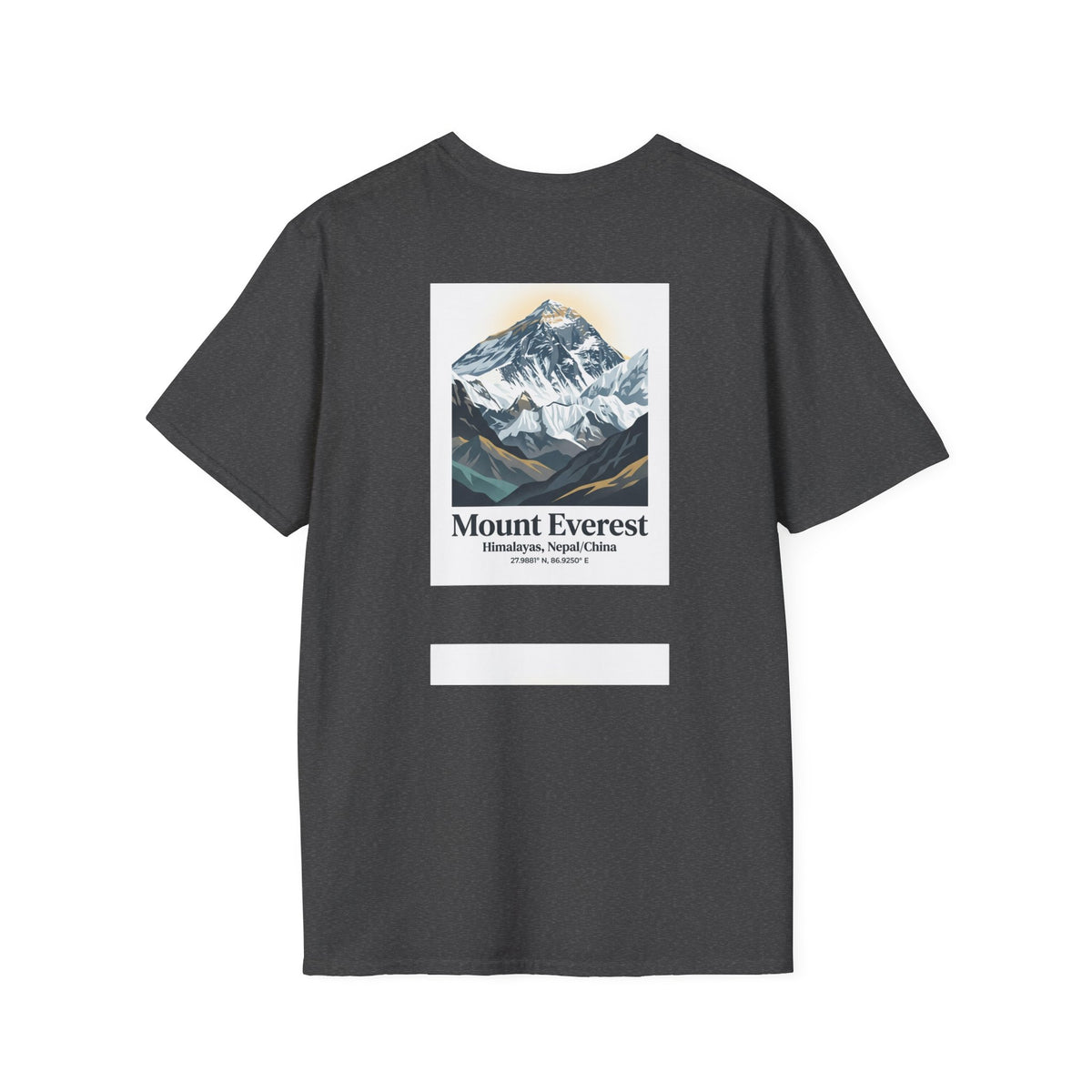 Mount Everest Graphic T-Shirt — Mountain Scenic Travel Tee