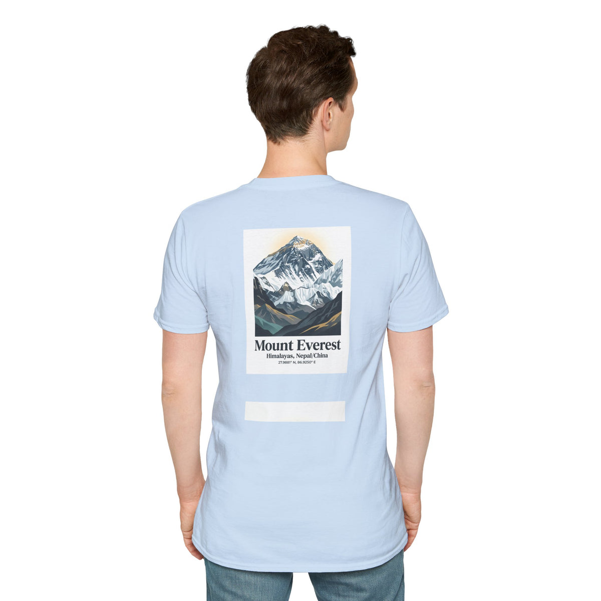 Mount Everest Graphic T-Shirt — Mountain Scenic Travel Tee