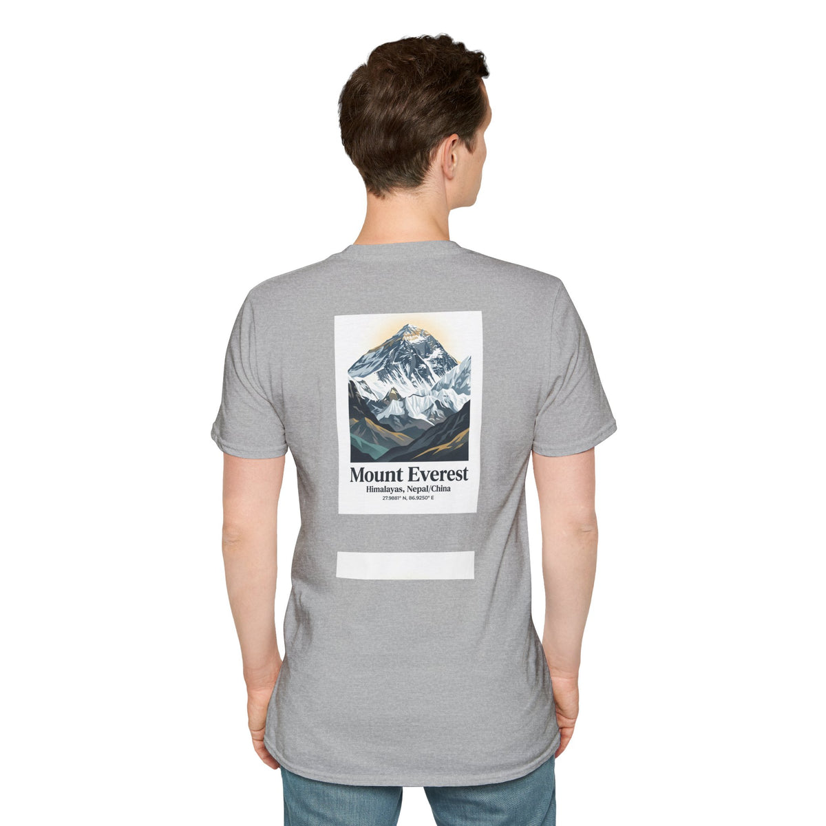 Mount Everest Graphic T-Shirt — Mountain Scenic Travel Tee