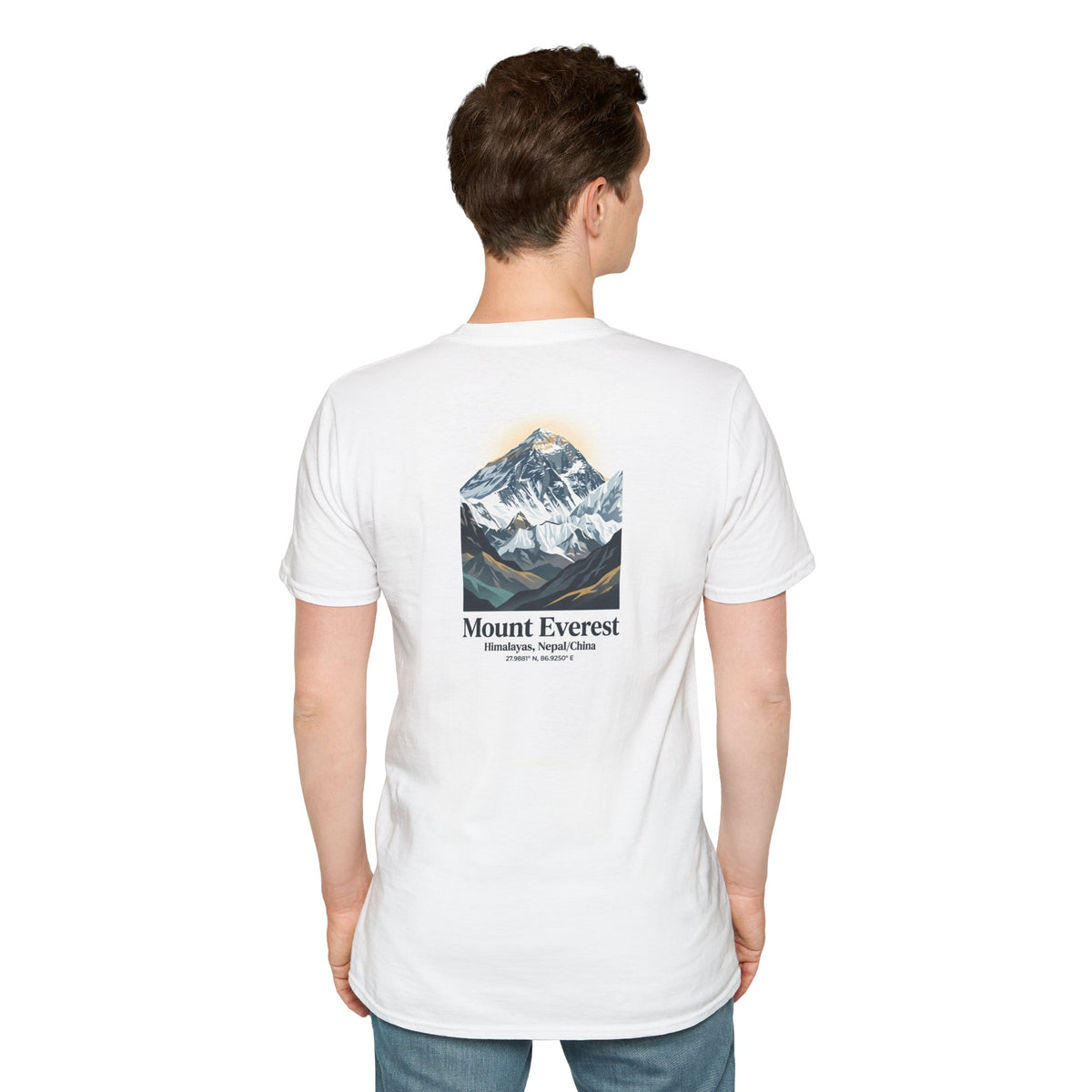 Mount Everest Graphic T-Shirt — Mountain Scenic Travel Tee