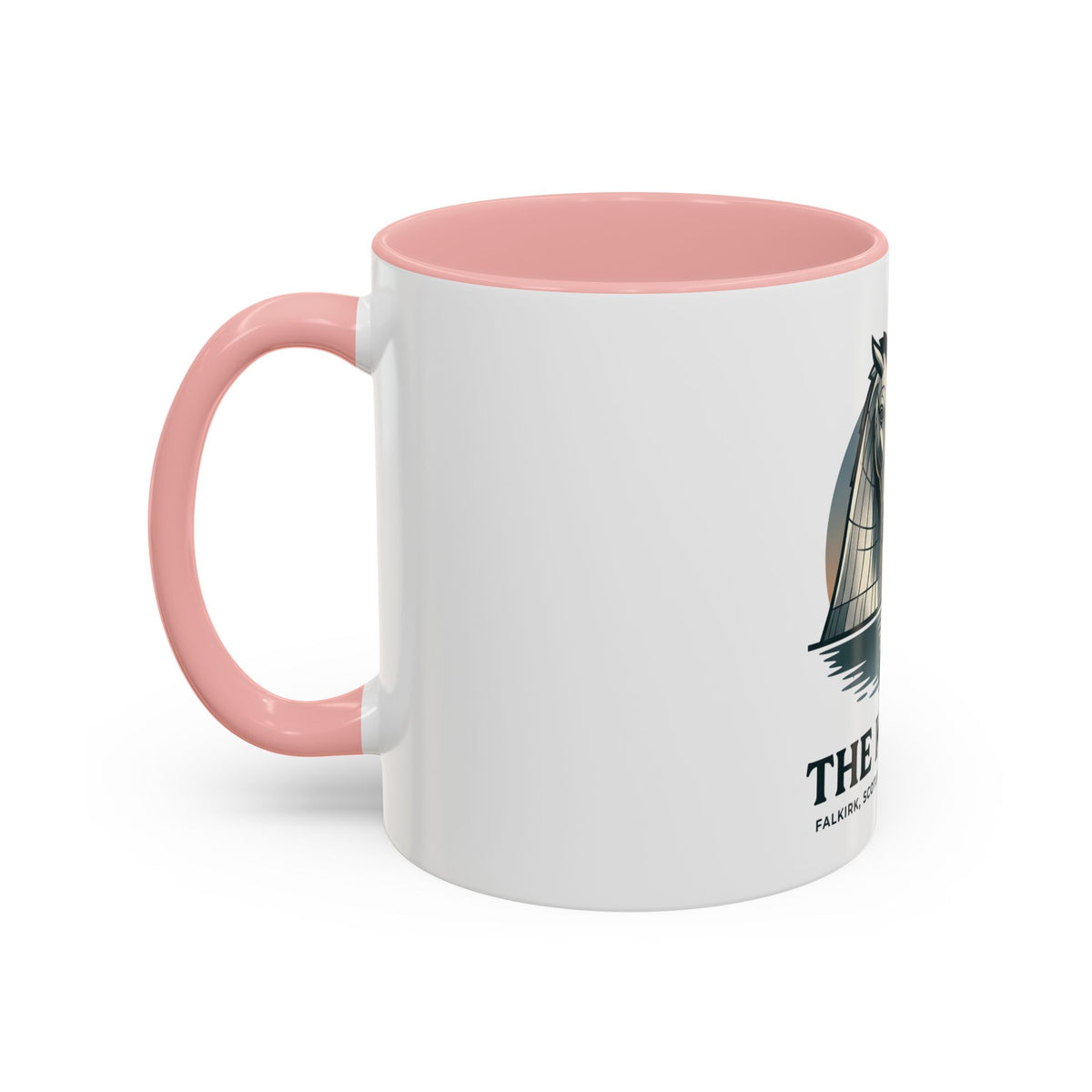 The Kelpies Coffee Mug — Scottish Landmark Accent Mug (11/15oz)
