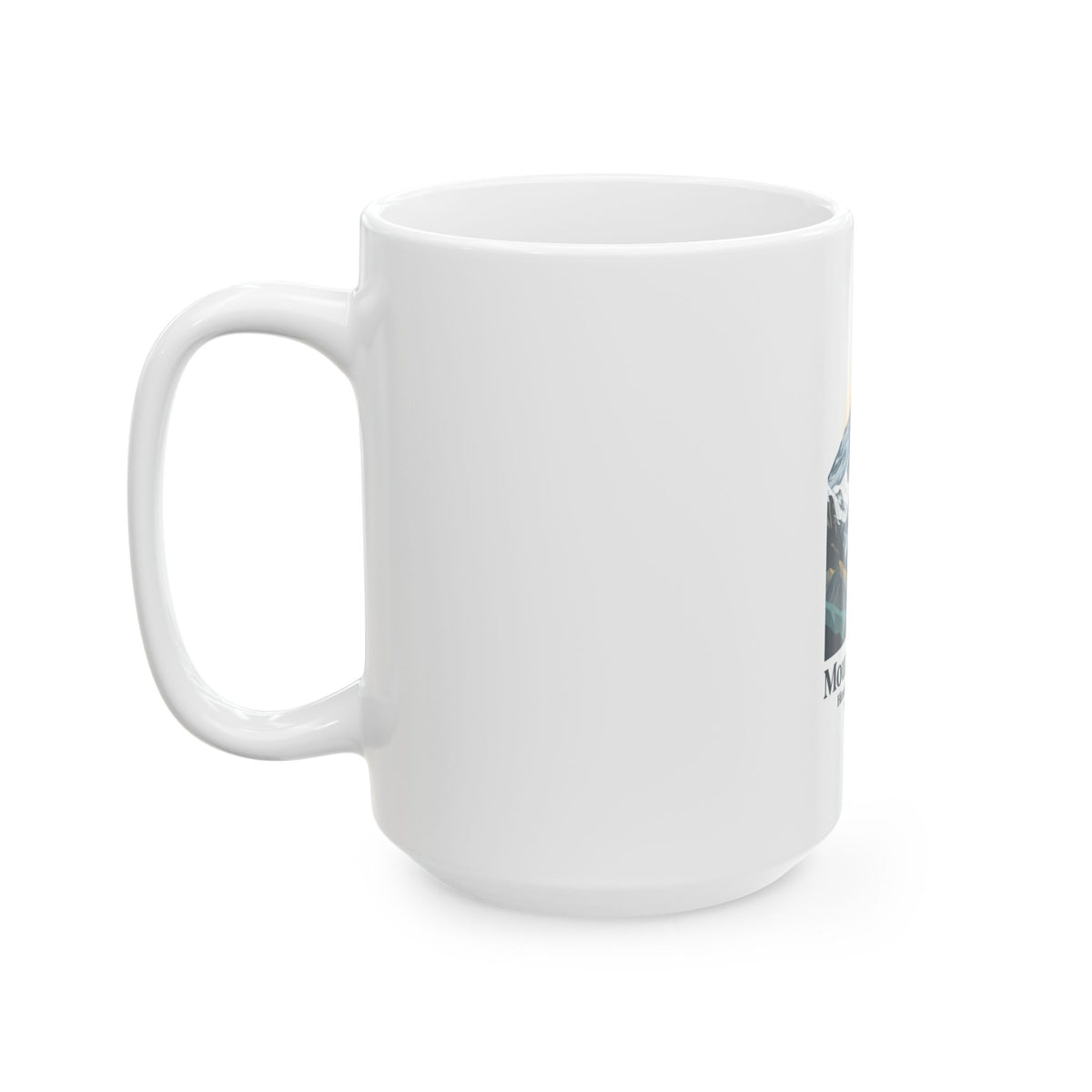 Mount Everest Ceramic Mug — Mountain Travel Coffee Cup (11oz & 15oz)