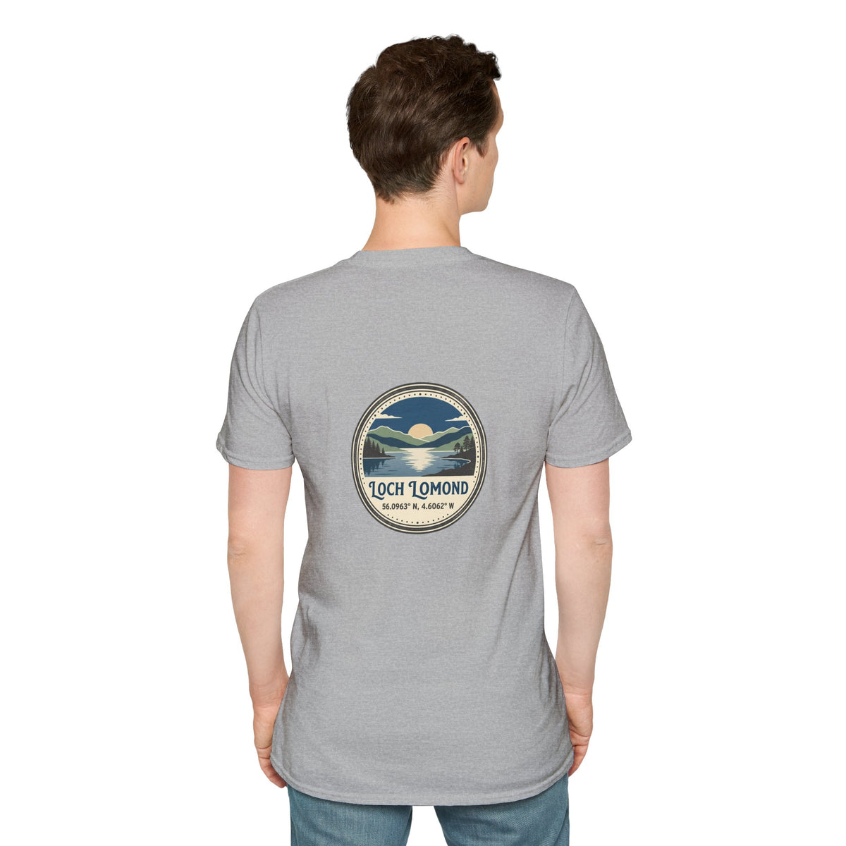 Loch Lomond and coordinates Circle Logo T-Shirt