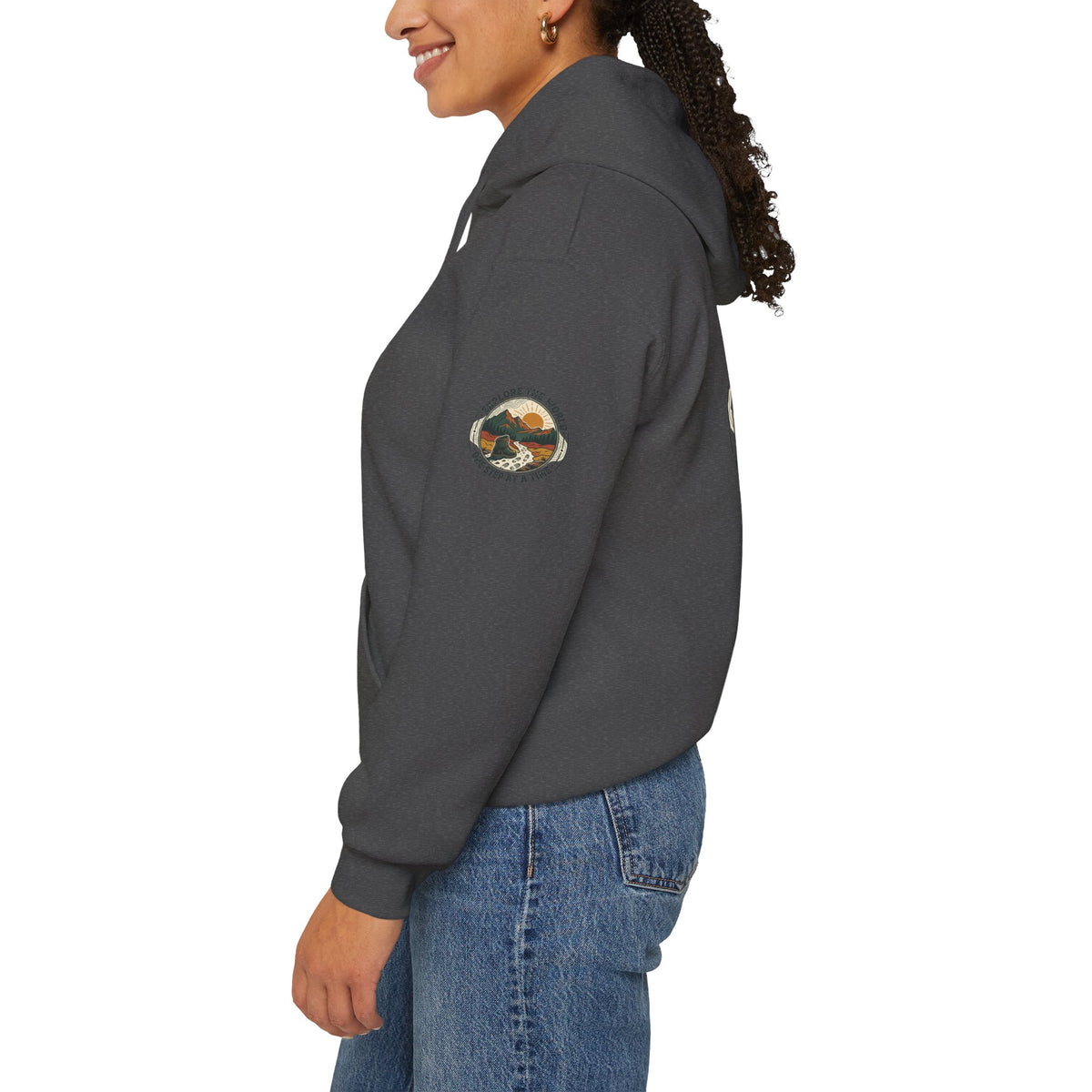 Explore The World Hoodie — "Explore the World One Step at a Time" Outdoor Travel Hoodie