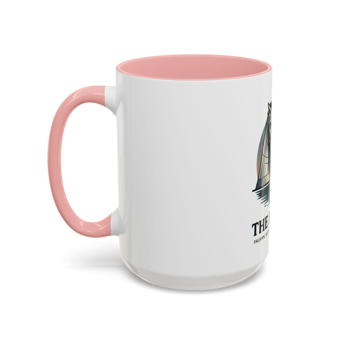 The Kelpies Coffee Mug — Scottish Landmark Accent Mug (11/15oz)
