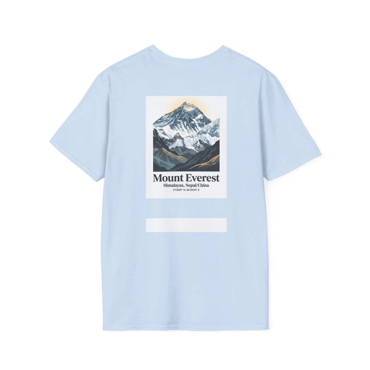 Mount Everest Graphic T-Shirt — Mountain Scenic Travel Tee