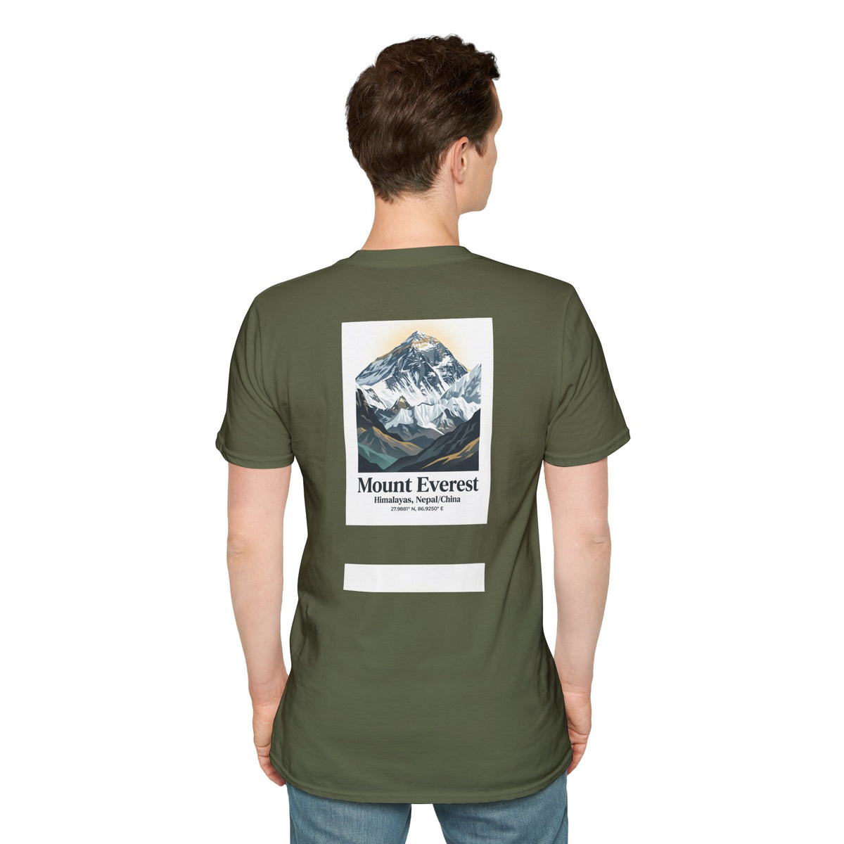 Mount Everest Graphic T-Shirt — Mountain Scenic Travel Tee
